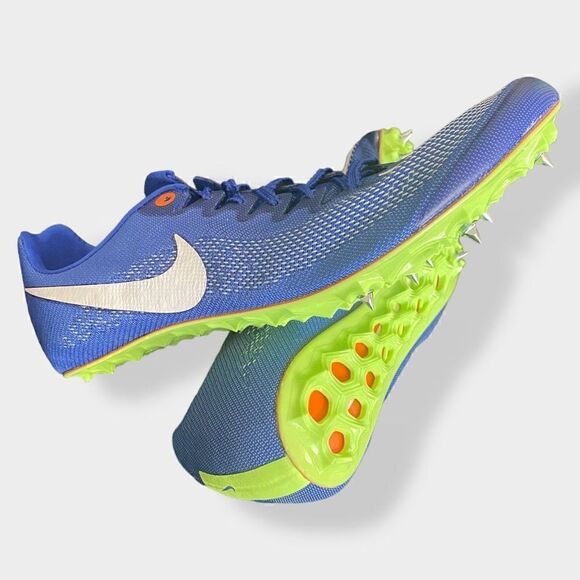 Nike Zoom Ja Fly 4 Racer Blue Track Sprint Spikes DR2741-400 Mens size 8 New - Picture 10 of 12